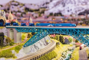 湘乡市桥梁模型